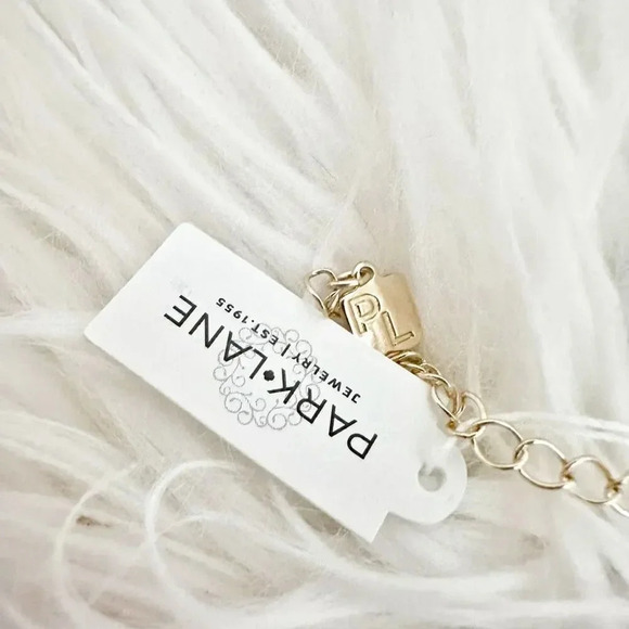 PARK LANE JEWELRY | "Roo" Necklace Gold Tone Austrian Crystals Circle - Picture 5 of 5